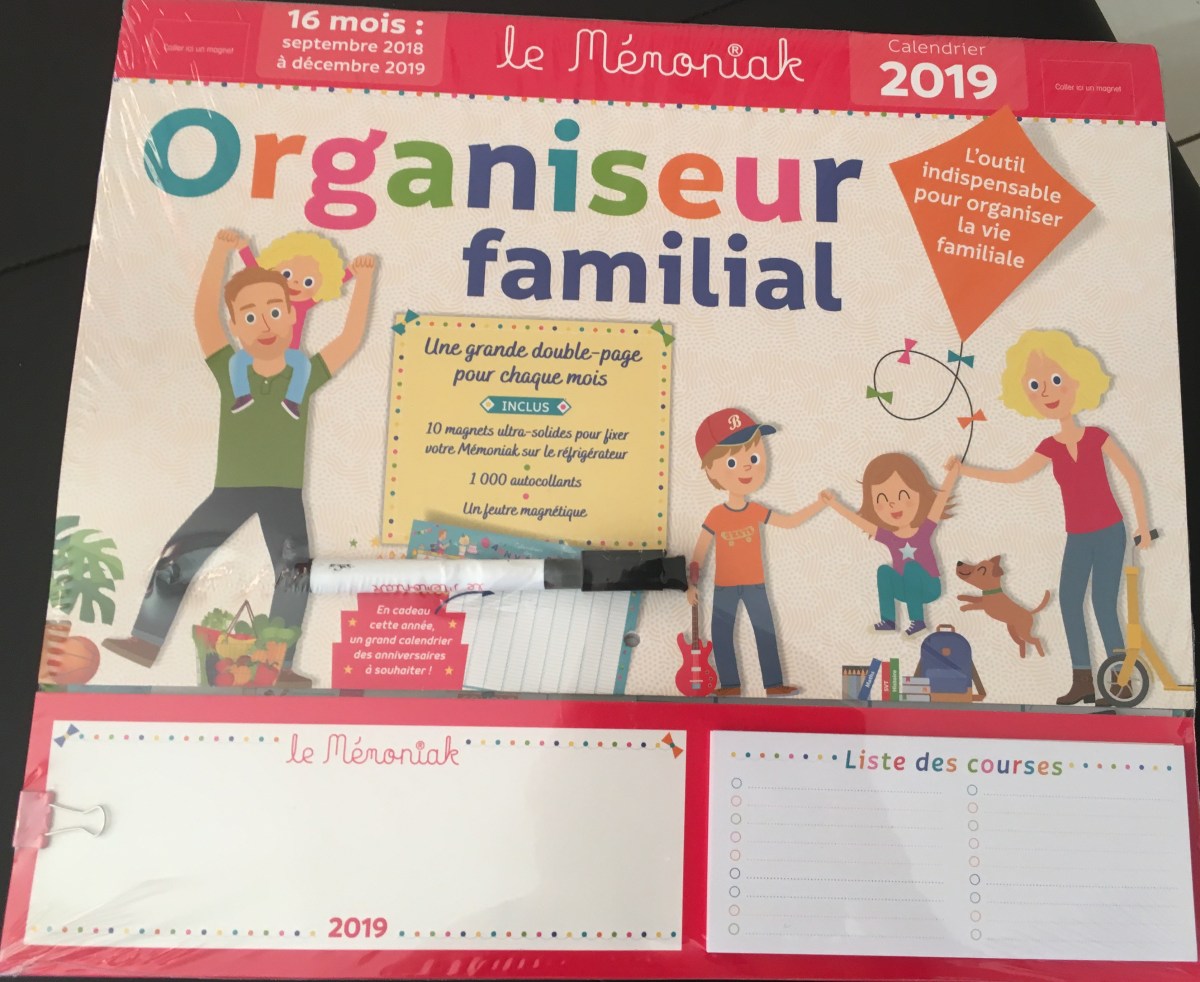L&rsquo;organiseur familial Memoniak: notre allier au&nbsp;quotidien!