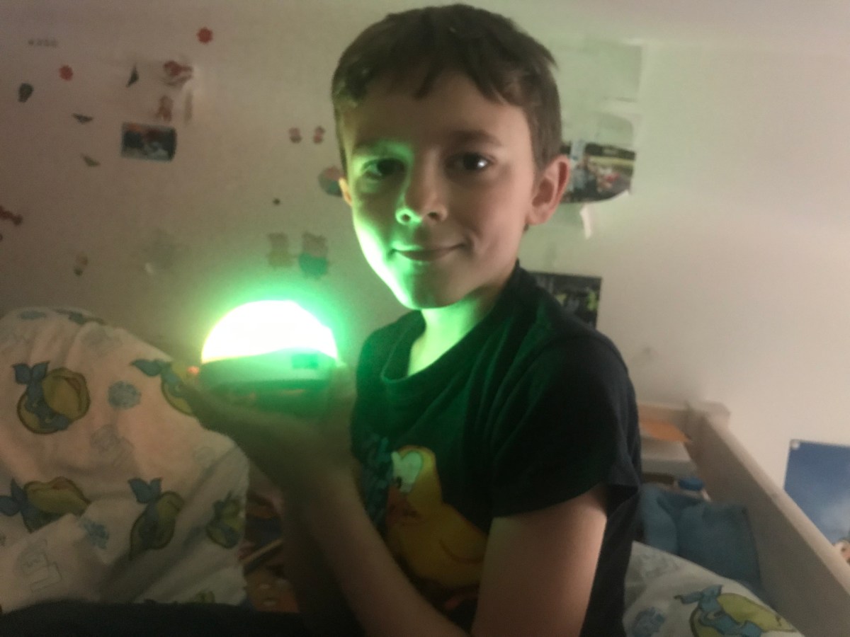 Maël totalement comblé avec son&nbsp;réveil!