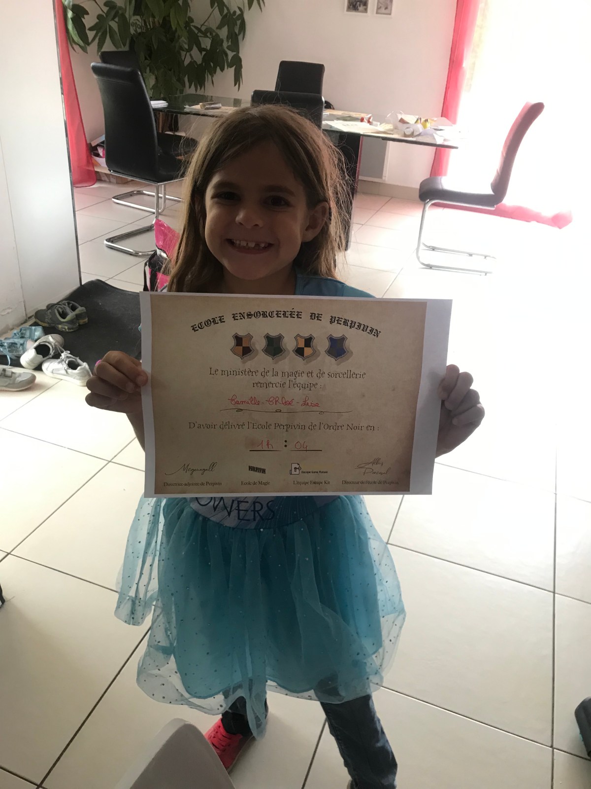 Harry Potter et un escape game pour le bonheur de&nbsp;Maël!